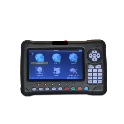 KYKYK Satellite Finder Satellite Signal Meter Digital Satellite Finder Meter 7 Inch HD LCD Screen DVB-S2 DVB-T2 DVB-C Spectrum Analyzer Constellation