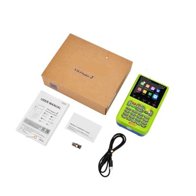 KYKYK Satellite Finder Satellite Signal Meter V8 Finder 2 Satellite Signal Finder DVB-S/S2/S2X Digital 1080P HD H.264 VS ST-5150 V8 Finder PRO WS6933(V8 Finder 2 Green)
