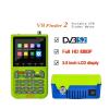 KYKYK Satellite Finder Satellite Signal Meter 1080p HD V8 Finder 2 Meter DVB-S/S2 Digital Display Satellite Finder Type-C Rechargeable Signal Satellite TV Receiver(Star Finder) view 4