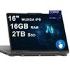 Lenovo Yoga 7 16 2-in-1 AI PC Laptop 16" WUXGA IPS Touch Glossy Intel 12-core Ultra 7 155U 16GB RAM 2TB SSD Backlit Fingerprint Thunderbolt FHD IR Privacy Camera Win11 w/ICP Accessory view 1