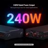 Fosi Audio Two V3 Mono Power Amplifier 240W Class D AMP with TPA3255 Chip, RCA/XLR Balanced Inputs, 48V/10A Power, for Home Audio Speakers & Home Theater view 2