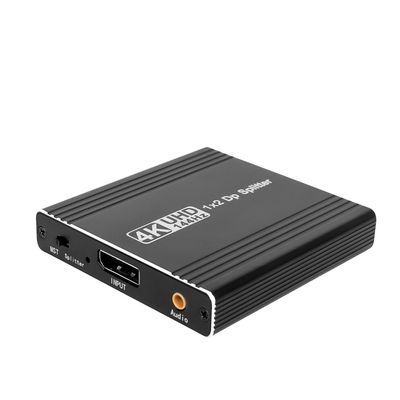 ALYYDBG Displayport Splitter to Dual DP 4K@144Hz/120Hz for Dual Monitors, Supports MST Extend, SST Mirror Mode 1 in 2 Out for Monitor Projector