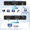 ALYYDBG Displayport Splitter to Dual DP 4K@144Hz/120Hz for Dual Monitors, Supports MST Extend, SST Mirror Mode 1 in 2 Out for Monitor Projector view 2