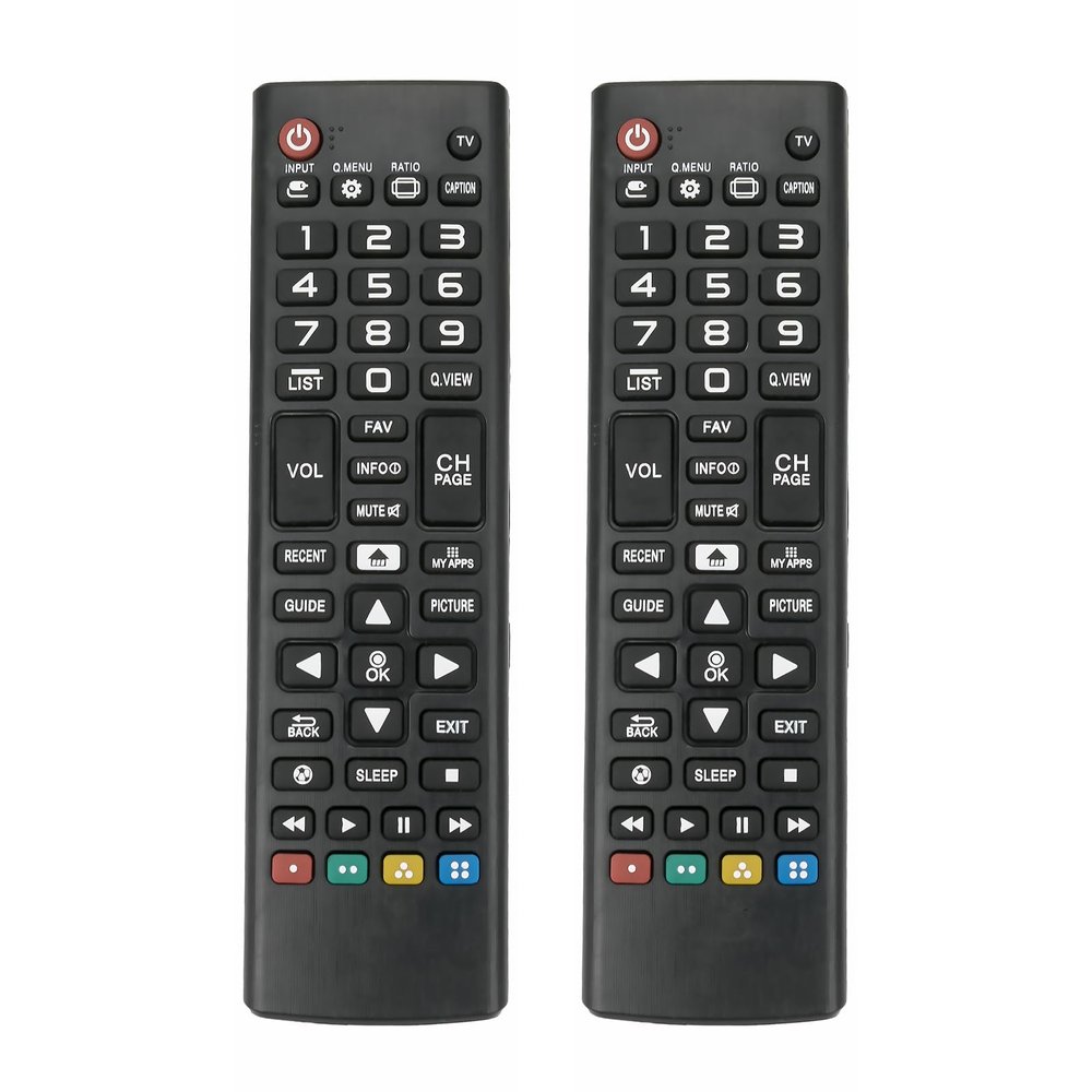 2 Pcs AKB74475468 Universal Remote Replacement Suits for LG Smart TV AKB74475401 AKB75095330 AKB74475467 32LF5850 32LF585B 32LF585BDE 32LF585BSE 32LF585D 32LF585DDE 42LF5850 42LF5850DE 42LF5850SE