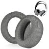1 Pair Ear Pads Replacement, Earpads Cushions for Sony PlayStation 5 Pulse PS5 3D Wireless Headset, with Noise Isolation Foam, Mesh Fabric view 1