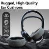 1 Pair Ear Pads Replacement, Earpads Cushions for Sony PlayStation 5 Pulse PS5 3D Wireless Headset, with Noise Isolation Foam, Mesh Fabric view 4