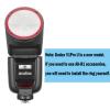 Godox V1 V1Pro F Flash for Fuji Camera TTL Speedlight, 1/8000 HSS 500 Full Power Flashes, 1.3s Recycle Time, 2.4G Wireless with External Flash SU-1 for Fujifilm Cameras (Godox V1Pro-F USA Version) view 2