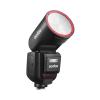 Godox V1 V1Pro F Flash for Fuji Camera TTL Speedlight, 1/8000 HSS 500 Full Power Flashes, 1.3s Recycle Time, 2.4G Wireless with External Flash SU-1 for Fujifilm Cameras (Godox V1Pro-F USA Version) view 4