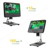 1200x Magnification Digital Microscope, 1080P Video Microscope and 12MP Resolution, 8.5 Inch Screen, LED Lights, for Coin PCB Circuit Repair Soldering view 2