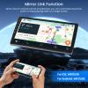 2+64G Car Stereo Radio for Toyota Yaris Vios 2007-2012,9 inch Touch Screen Radio Android 15 Wireless Apple CarPlay Android Auto DSP 32EQ 5G WiFi Bluetooth GPS FM RDS+Free AHD Backup Cam view 4