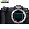 Canon EOS R8 Full Frame Mirrorless Interchangeable Lens Camera (Renewed) | Official Canon USA Partner Model | Body 5803C002 Bundle with Deco Gear Bag + Microphone + Tripod +Software & Accessories Kit view 2