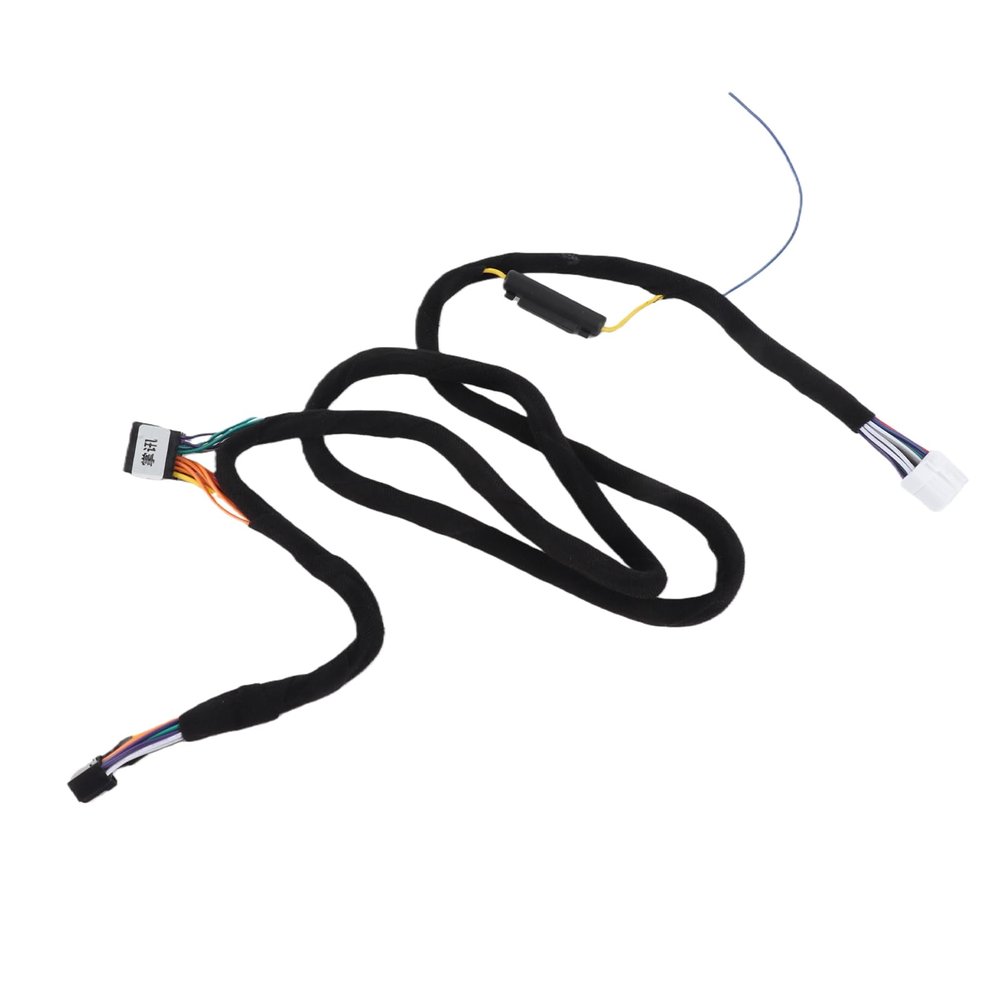 12V Car Amplifier Wiring Harness Universal ISO Plug for and Factory Stereos Direct Fit Replacement with High-Fidelity Output