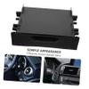 Gatuida Multi-Purpose Plastic Car Cd Player Storage Box Versatile Stereo Radio Organizer for Auto Aesthetic and Minimalist Design Fit for Various Car Audio Modifications view 4