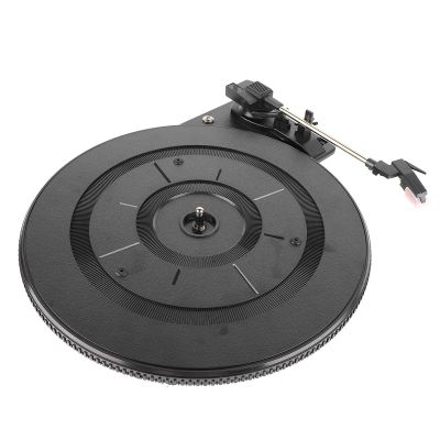 Turntable for Records with Belt Drive System Compatible with 33 and 45 RPM Featuring Automatic Tonearm and Design
