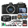 Nikon Z fc DX-Format Mirrorless Camera (1671B) + Nikon FTZ II Adapter + 64GB Memory Card + Camera Bag + Cleaning Kit + HDMI/Micro Cable + Card Wallet + Card Reader view 1