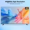 4K KVM Switch 2 Monitors 4 Computers Dual Monitor HDMI Displayport USB 3.0 KVM Switches 4K@60Hz,Support Extended/Mirror Mode Share 3 USB 3.0 Ports with Desktop Controller, Adapter Included view 4