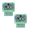 2PCS PWM-to-Voltage Module 0-100% PWM to 0-10V Voltage Converter D/A Digital-Analog PLC Module view 1