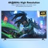 4K HDMI KVM Switch 2 Monitors 2 Computers, 4K@60Hz Dual Monitors KVM Switcher 2PC Extended Display for 2 Port Sharing 4 USB 3.0 Hub Keyboard Mouse Hard Drives Printer with 2*USB Cables,Controller view 4