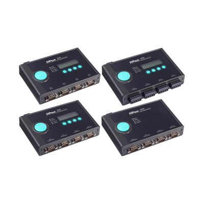 MOXA NPORT 5410 4-Port RS232 Serial Device Server | 10/100BaseT(X) Ports RJ45 Connector