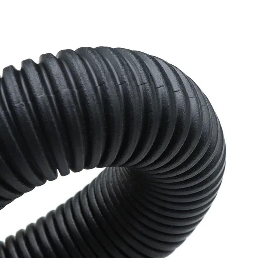1-5M PP Insulated Corrugated Pipe Closure ID 5.5mm-12mm Plastic Cable Management Protector Sleeve Wire Conduit Hose(Orange,AD 10 X ID 6.5MM_1 M)