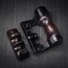 Wood Wooden Left + Right Camera Hand Grip Kit for Pentax 67 6X7 6 * 7 Handle Holder Metal Bracket (Ebony) view 1