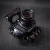 Wood Wooden Left + Right Camera Hand Grip Kit for Pentax 67 6X7 6 * 7 Handle Holder Metal Bracket (Ebony) view 2