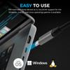 SABRENT USB-C to 5G Ethernet Adapter  5GbE Optimized, USB 3.1 Gen 1+ Required, Clear Compatibility, Aluminum Body, Plug-and-Play for Data-Capable USB-C Devices (NT-C5GA) view 4
