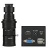 Microscope 1080P HDMI VGA with Measuring Industry Microscope Camera 200X Zoom C Mount Lens view 1