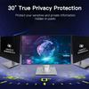 2 Pack Magnetic Hanging Computer Privacy Screen 27 Inch for 16:9 Widescreen Monitor, Removable Privacy Screen Anti Glare Blue Light Computer Screen Privacy Shield, Anti-Scratch 27 in Protector Film view 4