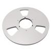 1/4 10 Inch Empty Tape Reel Aluminum Alloy Reel, Recording Tape Reel for Nab, Classic 3 Windproof Hole Open Reel for Universal Tape Recorder Repair (Silver) view 2