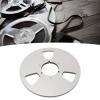 1/4 10 Inch Empty Tape Reel Aluminum Alloy Reel, Recording Tape Reel for Nab, Classic 3 Windproof Hole Open Reel for Universal Tape Recorder Repair (Silver) view 4