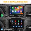 10.6 inch Car Radio Stereo Upgrade 4+64GB for Jeep Wrangler JK 2007-2018 Dodge Ram 1500 2500 2009 2010 2011 2012 with CarPlay Android Auto view 3