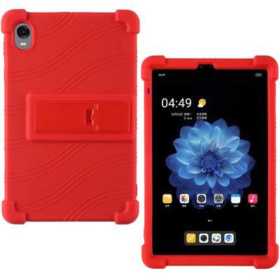 AKNICI Case for ALLDOCUBE iPlay 60 Mini Pro/ALLDOCUBE iPlay 60 Mini Turbo Tablet 8.4 inch, Soft Silicone Heavy Protective Cover with Adjustable Kickstand for ALLDOCUBE iPlay 60 Mini Pro, Red