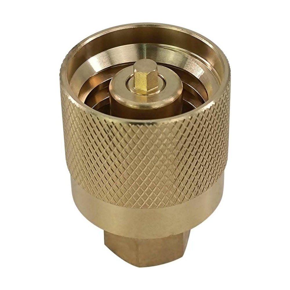 RE7141F Thread Valve Forklift Gas Tank Connector Connection Fitting Adapter Valve
