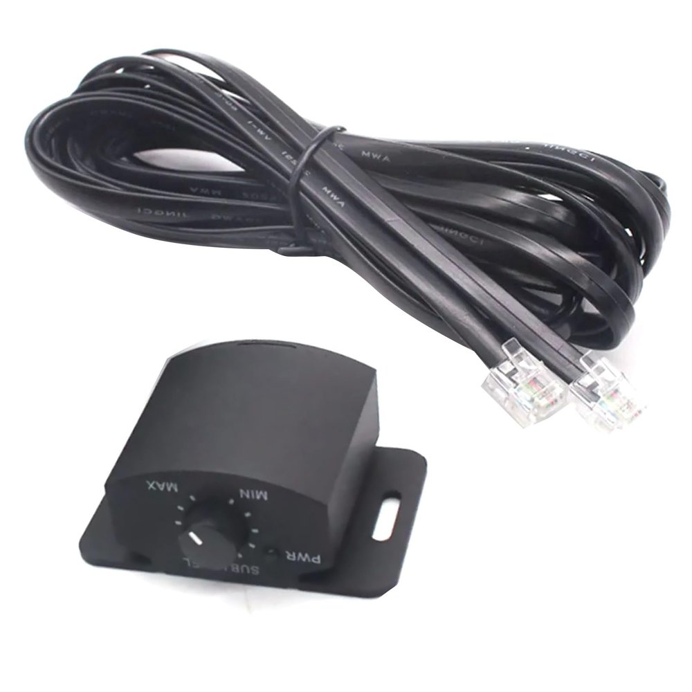 Speakers Subwoofer Switch Converter Adjuster, Volume Adjustment Control for Speakers Amplifier System