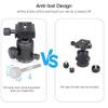 ARTCISE Tripod Ball Head Camera Tripod Ball Head Mount 36mm Diameter Ball ARTCISE All Metal CNC Professional Aluminium 360 Rotating Panoramic Ball Head Max Loading 33lbs view 4