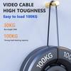 GZYLCH Underwater Fishing Camera, Fish Finder with 4.5 Inch IPS Display, Infrared Night Vision, 220Wide Angle, IP68 Waterproof, for Ice, River and Boat Kayak Sea Fishing view 4