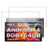 [2 Pack] Screen Protector for Tuotatop X14 Tablet 10 inch Android 14 Tablets Tempered Glass Film,BOVUGAC Screen Protector for Tuotatop X14 Tablet 10 inch 2024 Anti-Scratch&Sensitive&9H Hardness view 1