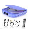 DVD Players for TV Desobry Mini DVD Player HDMI RCA Output 1080P HD All Region Free DVD CD Player with Remote Control, Compact Disc Player for Smart TV Support USB/TF Card, PAL/NTSC view 1
