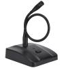 BAFOVY Desktop Microphone, Heart Shape Directivity, Capacitive, Metal Gooseneck, Weighted Base, Mechanical Self Locking On Off, view 2