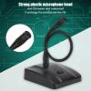 BAFOVY Desktop Microphone, Heart Shape Directivity, Capacitive, Metal Gooseneck, Weighted Base, Mechanical Self Locking On Off, view 3