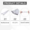 MECCANIXITY 2 Pcs IDC Flat Ribbon Cable, 2.54mm Pitch 63mm Width 100cm Long 50 Pin FC to FC Flat Ribbon Connector Jumper Wire for PC, LED Displays view 3