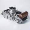 Wooden Wood Hand Grip + Aluminum Alloy Baseplate QR L Handle for 3F 3G iiif iiig Camera (Walnut + Black Base) view 2