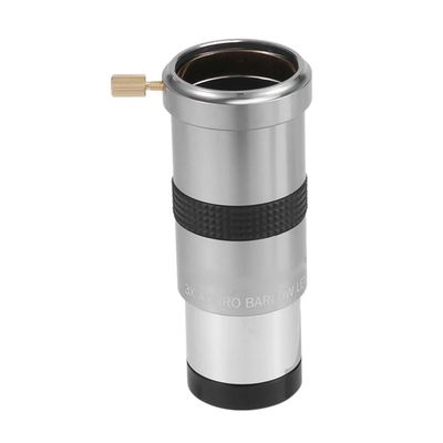 1.25 Inch Telescope Eyepiece 3X Barlow Lens Metal M42 X 0.75Mm for Astronomical Telescope
