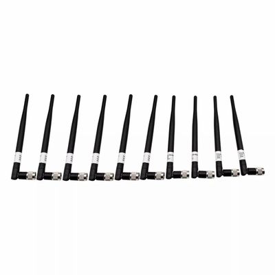 10PCS TNC Right Angle Whip Antenna 824-960MHz for Trimble Topcon Sokkia