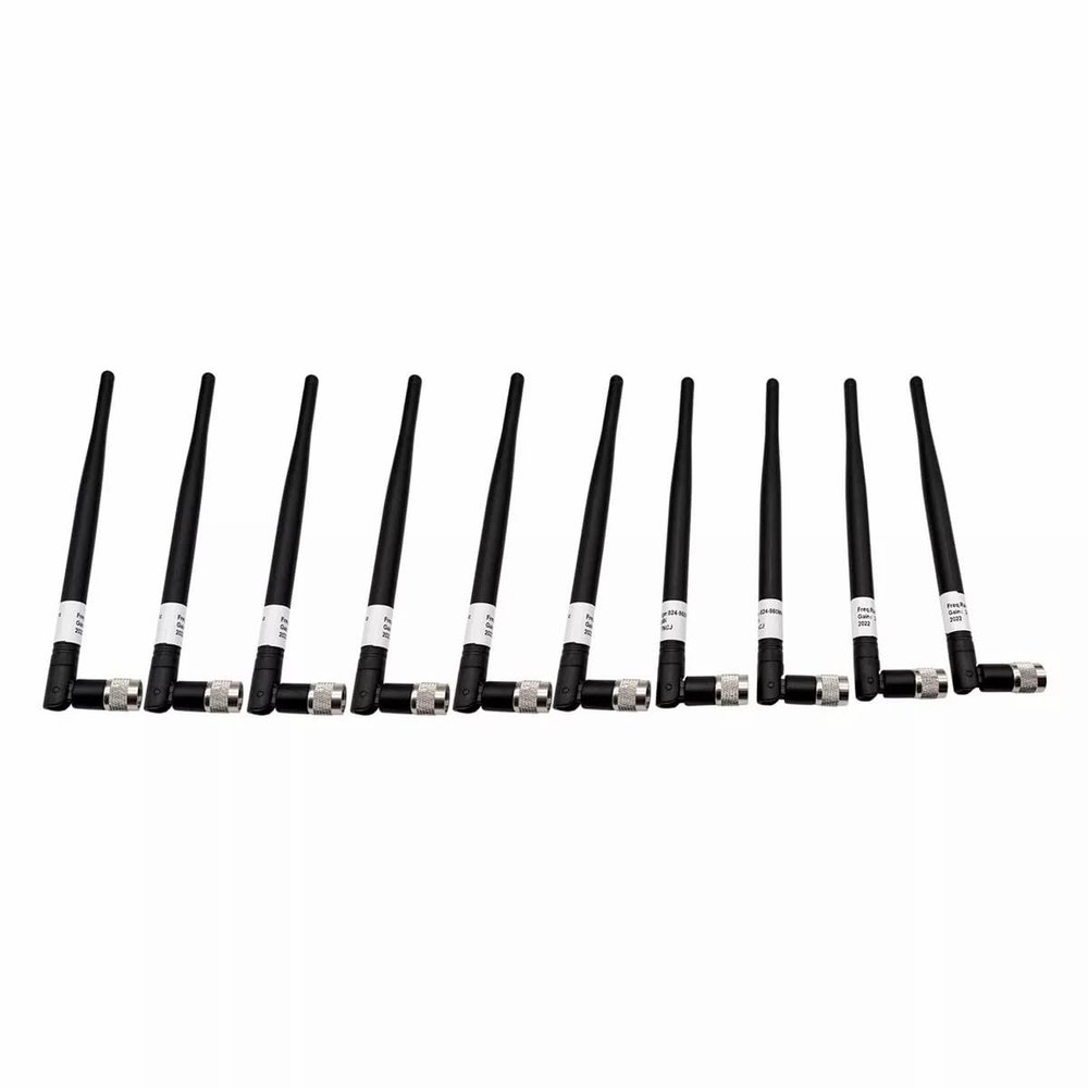 10PCS TNC Right Angle Whip Antenna 824-960MHz for Trimble Topcon Sokkia