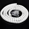 10mm*2m Spiral Cable Wire Wrap Tube Computer Manage Cord Cable Sleeves Spiral Flexible PE cable sleeve - (Color: White) view 1