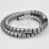 10mm*2m Spiral Cable Wire Wrap Tube Computer Manage Cord Cable Sleeves Spiral Flexible PE cable sleeve - (Color: White) view 3