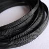 10/30meters 8mm Black Nylon Net Expandable Sleeving High Density Sheathing Plaited Cable Sleeves Shock-absorbing net - (Length: 10M) view 1