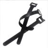 200 Pcs Cable Straps Adjustable Hooks And Loop Straps Nylon Cable Ties For Binding Wires - (Color: Black) view 1